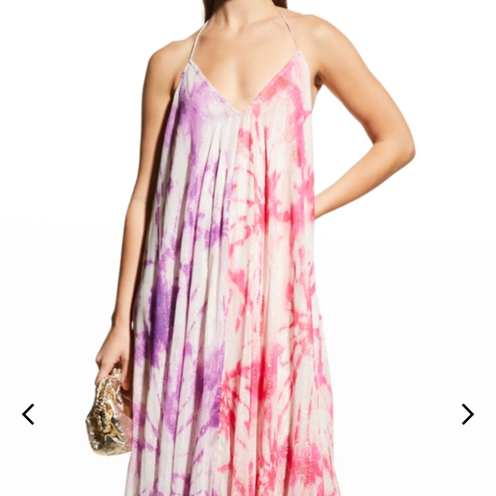 🥳🥂4 X H.P.🥂🥳 ROCOCO SAND Ava Halter Maxi Dress with Tassels
